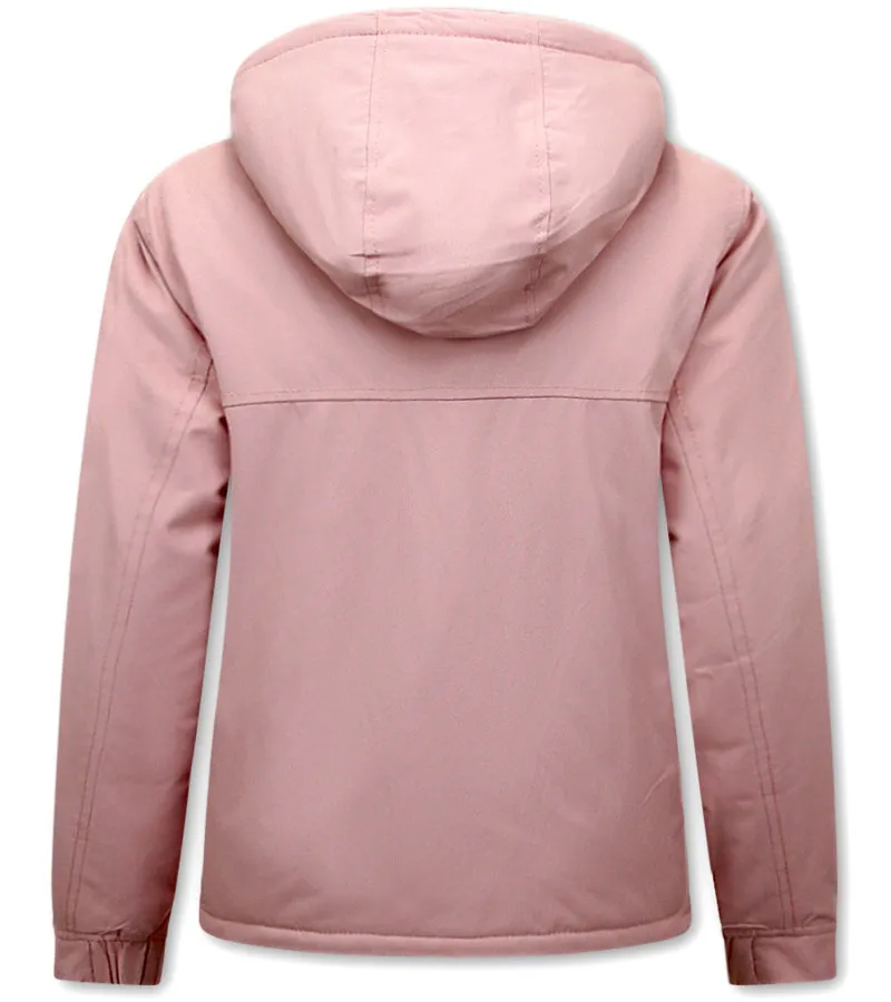 ANORAK CHAQUETONES MUJER  8692  ROSA
